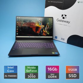 Ноутбук Gateway GGNC51518-BK (i5-11400H/RAM 16GB DDR4/SSD 512GB/RTX 3050) Б/В (7201) Ноутбук Gateway GGNC51518-BK (i5-11400H/RAM 16GB DDR4/SSD 512GB/RTX 3050) Б/В (7201)